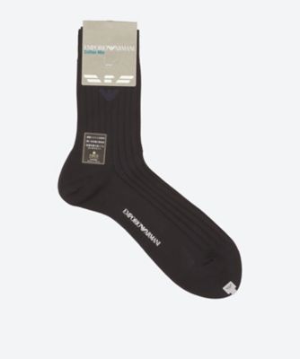 ＜EMPORIO ARMANI (Men雑貨etc)＞【靴下おまとめ】ミドル丈ビジネスソックス