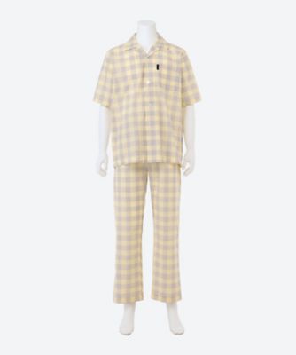 ＜LANVIN COLLECTION (Men)＞半袖　テーラードパジャマ