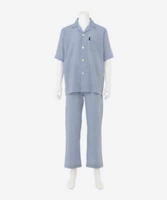＜LANVIN COLLECTION (Men)＞半袖　テーラードパジャマ