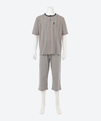 襟なし かぶり 半袖パジャマ | LANVIN COLLECTION (Men)/ランバン