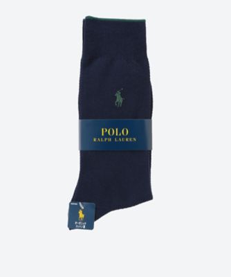 ＜三越伊勢丹/公式＞ POLO RALPH LAUREN (Men)/ポロ ラルフ ローレン カジュアルソックス 69ミッドナイトブルー 靴下【三越伊勢丹/公式】