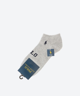 たまちゃん おまとめ！POLO ホワイト リブ編みソックス L POLO RALPH LAUREN キッズ ワンポイント リブソックス 04863400