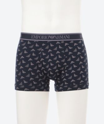 EMPORIO ARMANI (Men雑貨etc)/エンポリオ アルマーニ ショートボクサーパンツ 前閉じ 54007791 68ネイビ- パンツ・ショーツ【三越伊勢丹/公式】
