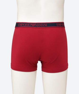 GW限定値下げ！エンポリオアルマーニ　羊革　シープスキン　ラムレザー　ボルドー EAショートボクサー 前閉じ 54066691 | EMPORIO ARMANI (Men