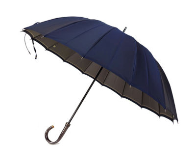 甲州織 雨晴兼用長傘 裏縞模様 １６本骨 の通販 | 三越伊勢丹