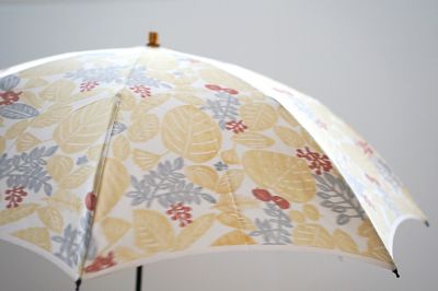 ＫａｔａＫａｔａ葉っぱ　晴雨兼用折りたたみ傘