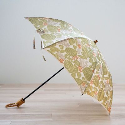 ＫａｔａＫａｔａ葉っぱ　晴雨兼用折りたたみ傘