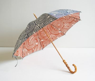 伊砂文様　晴雨兼用長傘　８本骨