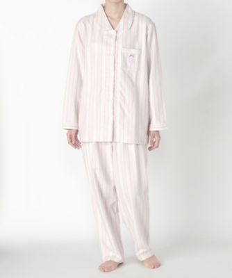 コットンソフトネルストライプ パジャマ 三越伊勢丹オンラインストア 公式
