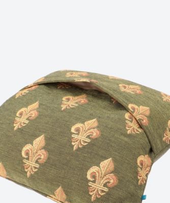 クッションカバー　フランス生地　ユリ柄（中材別売）