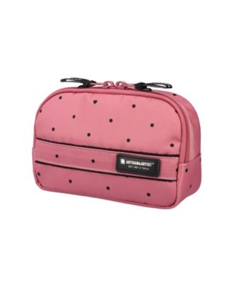 ＜ARTISAN&ARTIST (Women)＞ピンク・アップ　ミニマムサイズのスロープシェイプポーチ　６ＷＰーＰＫ１１１（ＰＩＮ）