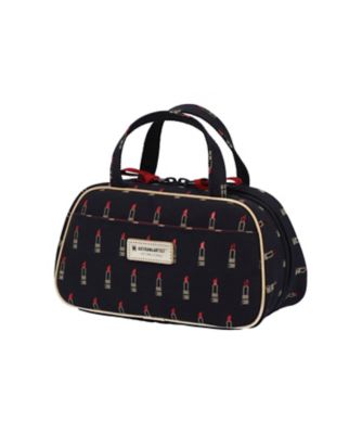 ＜ARTISAN&ARTIST (Women)＞ヴァリアント・ルージュ　コロンとしたポーチバッグ　トラぺゾイド・ミニ　６ＷＰーＬＩ７３０（ＢＬＫ）