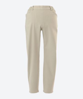 ＜green nout (Women/大きいサイズ)＞スーパーストレッチツイルパンツ　プラスサイズ