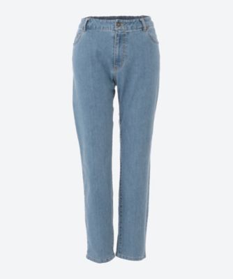 ＜green nout (Women/大きいサイズ)＞ストレッチデニムパンツ　プラスサイズ