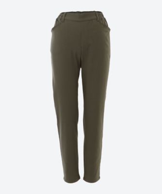＜green nout (Women/大きいサイズ)＞スーパーストレッチツイルパンツ