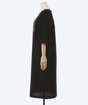 フォークロア刺繍ワンピース プラスサイズ | green nout (Women