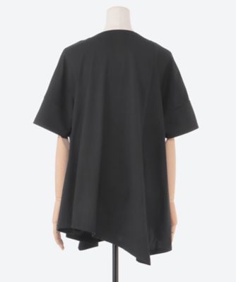 天竺アシンメトリーチュニック