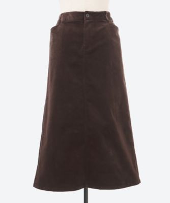 ストレッチコーデュロイＳＫ　プラスサイズ　４７５３６００