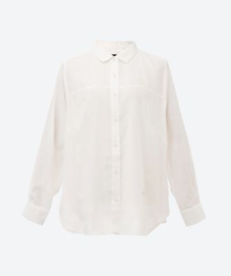 ＜green nout (Women/大きいサイズ)＞コットンドビーストライプＢＬ　４７０５６０６