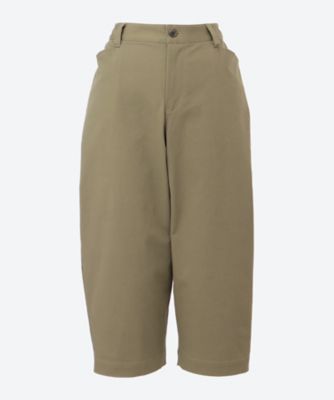 ＜green nout (Women/大きいサイズ)＞ツイルストレッチガウチョＰＴ　プラスサイズ　４７５１６０７
