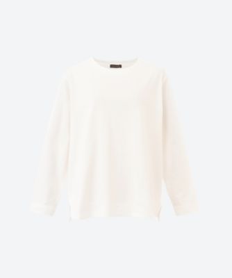 green nout (Women/大きいサイズ)/グリーンノート 天竺ロングTシャツ 5702002