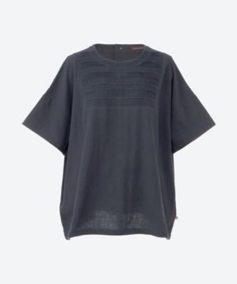 ＜green nout (Women/大きいサイズ)＞コットンスラブ　ブラウス　５７０５１１２