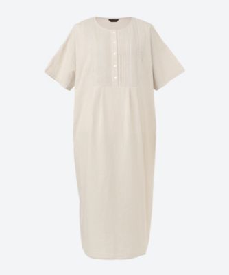 ＜green nout (Women/大きいサイズ)＞コットンスラブ　ワンピース　５７０７１０２