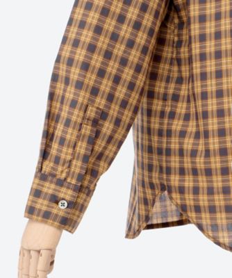 Yue ブラウンチェック ヴィオラ エ ヴィオラ Viola e Viola ビックチェックシャツワンピース