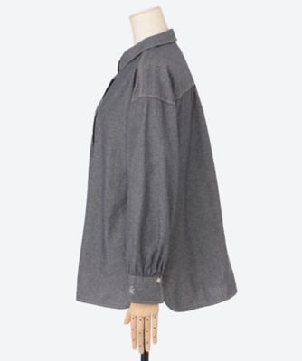 ダンガリーシャツ 5705605 | green nout (Women/大きいサイズ)/グリーンノート | 三越伊勢丹オンラインストア・通販【公式】