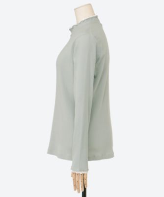テレコハイネックカットソー 5702606 | green nout (Women
