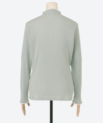 テレコハイネックカットソー 5702606 | green nout (Women