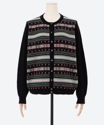 フェアアイルカーディガン 5706603 | green nout (Women/大きい