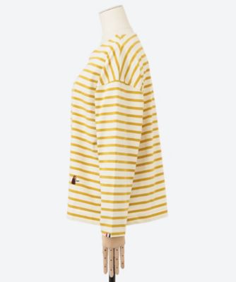 Guri ボーダーカットソー 5572601 | green nout (Women