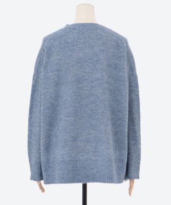 Vネックニットチュニック 5706604 | green nout (Women/大きい