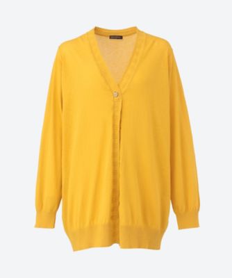 ＜green nout (Women/大きいサイズ)＞ロングカーディガン　６７０６０００