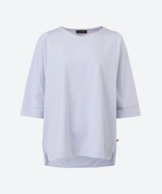 ＜green nout (Women/大きいサイズ)＞天竺切り替えカットソー　６７０２００３