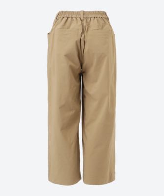 キャンパスストレッチガウチョパンツ 6701005 | green nout