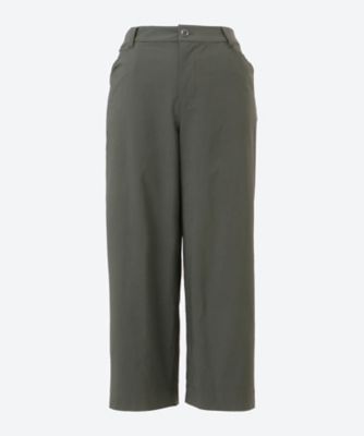 キャンパスストレッチガウチョパンツ 6701005 | green nout