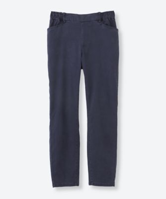 ＜green nout (Women/大きいサイズ)＞ストレッチツイルパンツ　６７０１００３