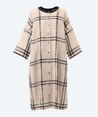 ＜green nout (Women/大きいサイズ)＞パナマチェックワンピース　６７０７０００