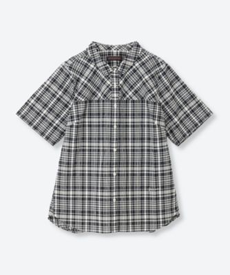 サッカーチェックシャツ 6705105 | green nout (Women/大きい