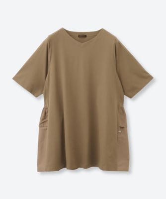 ヨリ チュニック サイズ38 M レディース yori(ヨリ) チュニック サイズ38 M レディース美品 - ダークネイビー