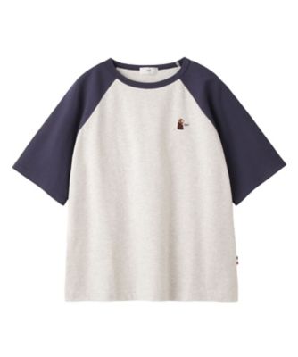 green nout (Women/大きいサイズ)/グリーンノート ＧｕｒｉラグランＴシャツ　６５７２１０１