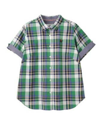 kolor 26SS 26SCM-B07117 チェックシャツ Green 3 Guriマドラスチェックシャツ 6575100 | green nout (Women