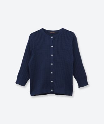 麻調ポリエステルカーディガン 6706002 | green nout (Women