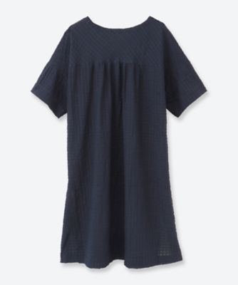 シャーリングシャドーチェックチュニック 6705111 | green nout 