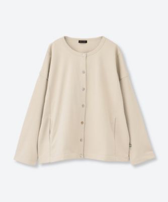 ミニ裏毛カーディガン 6702601 | green nout (Women/大きい
