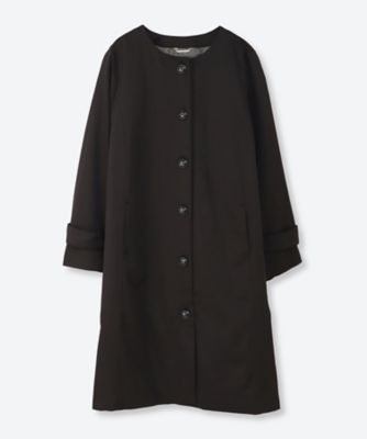 ツイルノーカラーコート 6700600 | green nout (Women/大きい