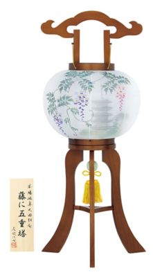 二重張藤　一対行灯