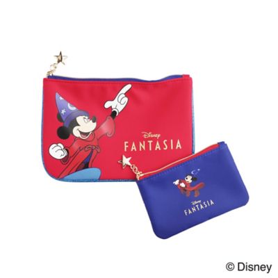 ＜Disney＞★ファンタジア＜ＲＥＤ＞フラットポーチセット【ディズニーおまとめ】